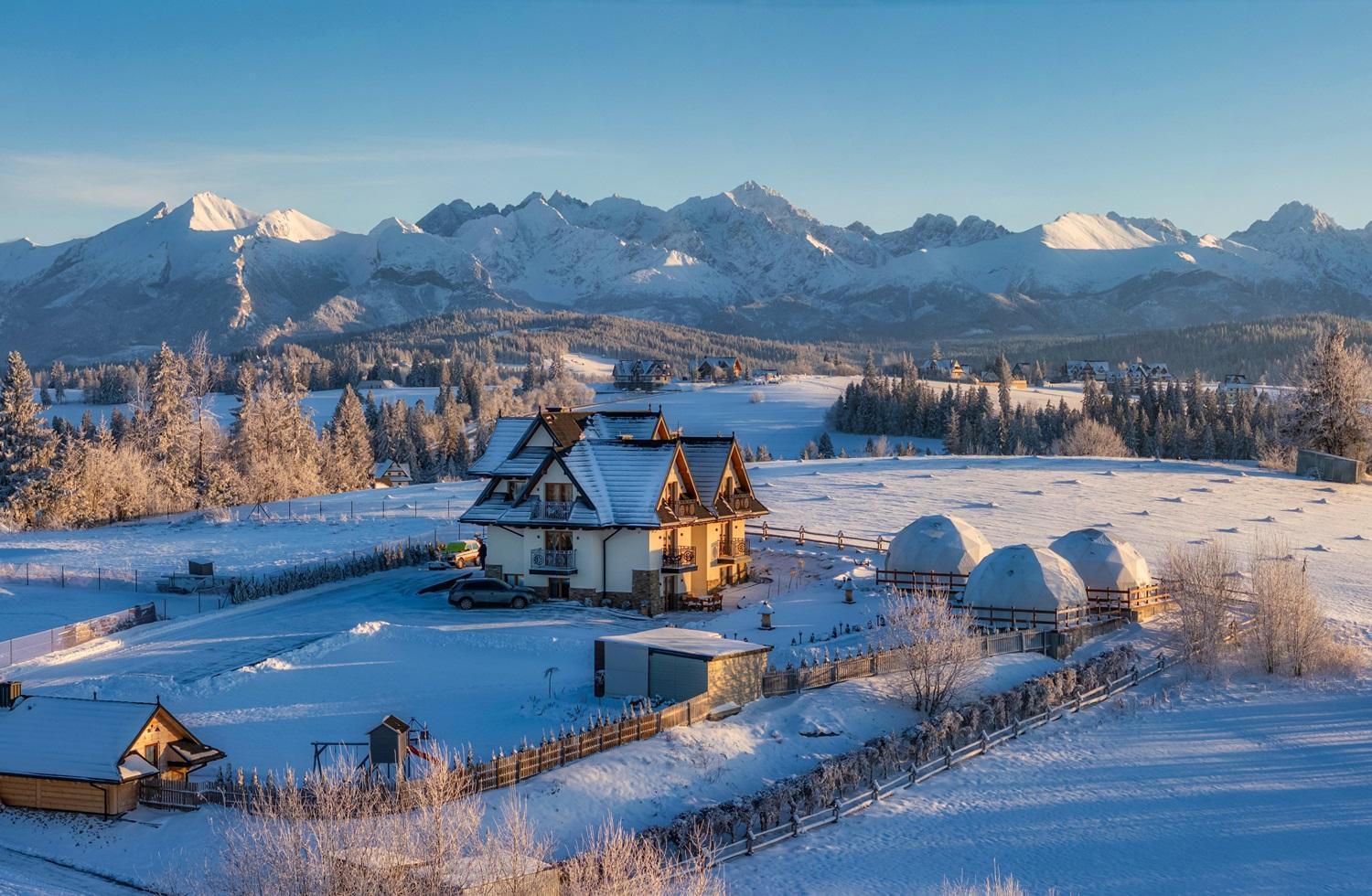 Tatry Mountain Glamp Z Jacuzzi Hotel Zakopane Luaran gambar