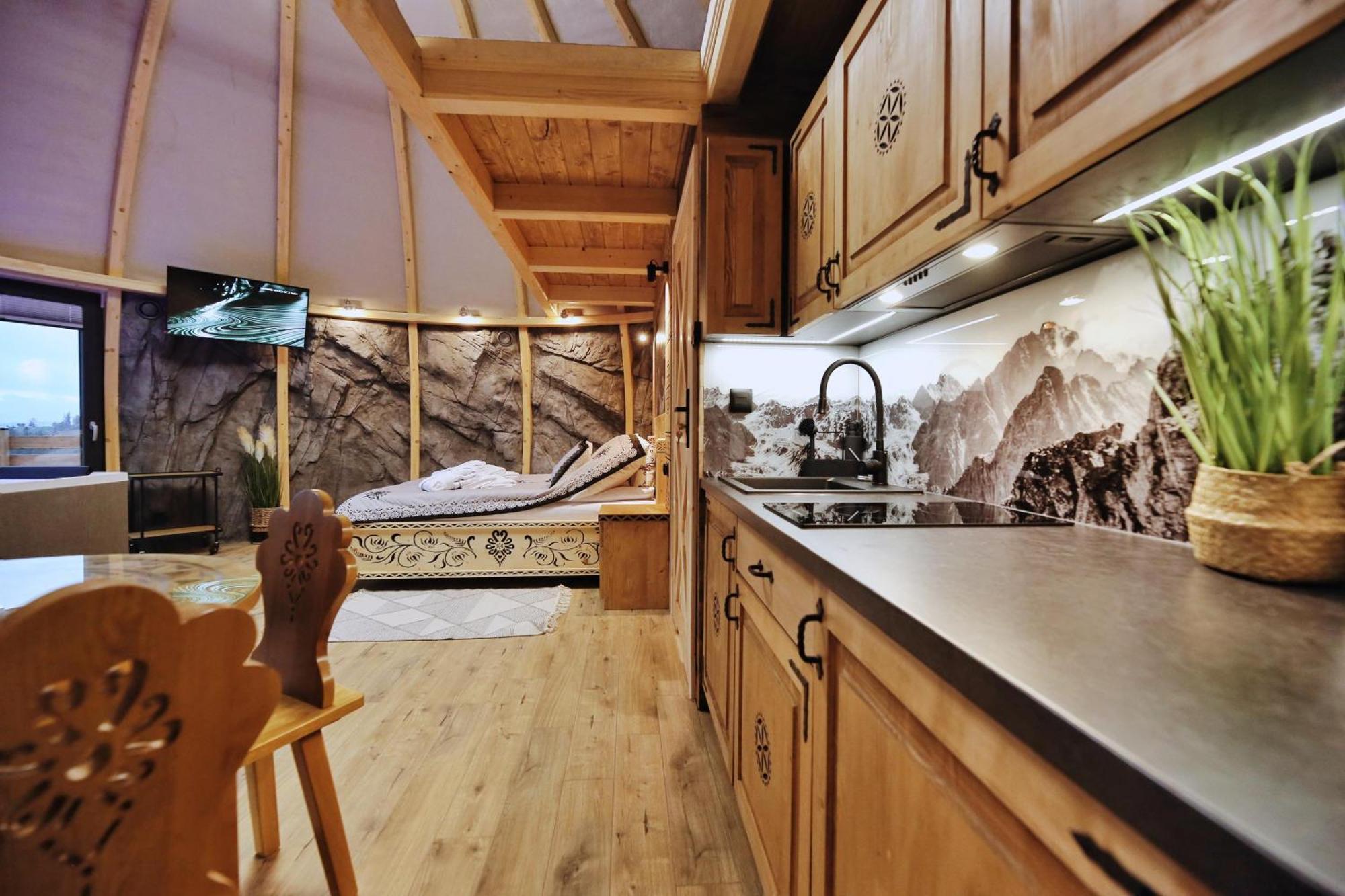 Tatry Mountain Glamp Z Jacuzzi Hotel Zakopane Luaran gambar